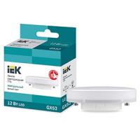 Лампа свд 220В GX53 12Вт 4000К 1080лм таблетка IEK 