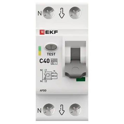 Устройство защиты от дугового пробоя (УЗДП) 1P+N 40А EKF PROxima