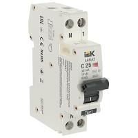 Дифавтомат 2Р 25А C 30мА 6кА B06S IEK ARMAT 1 мод