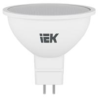 Лампа свд 220В GU5.3 9Вт 6500К 810лм MR16 матовая IEK 