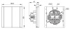 Фортепиано белый выключатель 2кл скрытая 10А IP20 