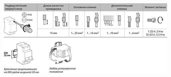 Автомат 3Р 16А C 6кА S9FN Systeme Electric Systeme9