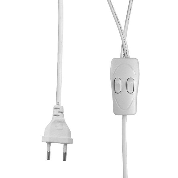 Торшер 2*60Вт E27 белый GFL-015